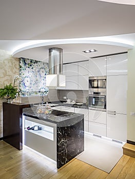 Modern apartment kitchen
