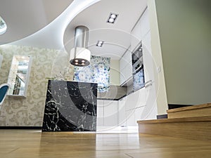 Modern apartment kitchen