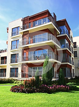 Modern apartments