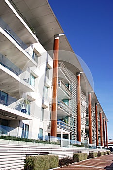 Modern apartments in Auckland