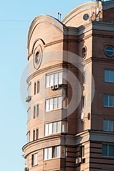 Modern apartments building photo