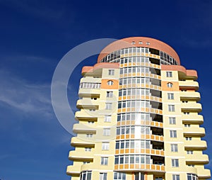 Modern apartments building