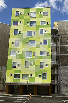 Modern appartement building