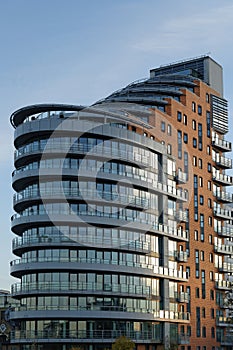 Modern appartment building photo