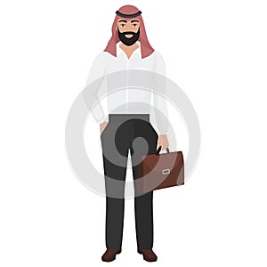 Modern arab businessman