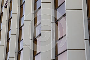 Modern architectural exterior detail