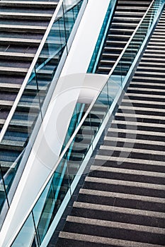 Modern Architectural Staircase Detail