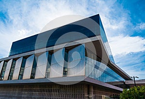 Acropolis museum in Athens Greece