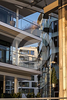 Modern architecture, Aker Brygge, Oslo, Norway