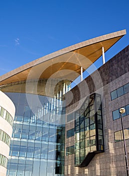 Modern Architecture in Cardiff Bay, Wales