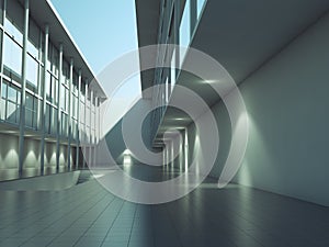 Modern architecture exterior