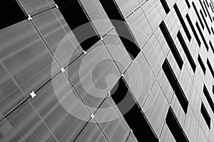 Modern architecture facade pattern, background