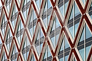 Modern architecture facade pattern, background