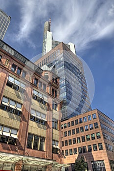 Modern Architecture in Frankfurt, Germany
