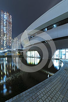 Modern architecture and high rise residential building