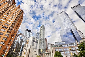 Modern architecture in New York City Midtown, USA