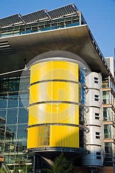 Modern architecture at the Potsdamer Platz