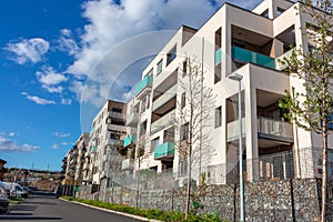 modern architecture residential building condominium appartments development mortgage