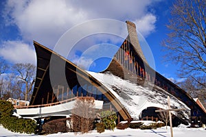 The Modern Architecture of the Rowayton United Church Connecticut