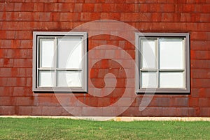 Modern Architecture Rusted Siding