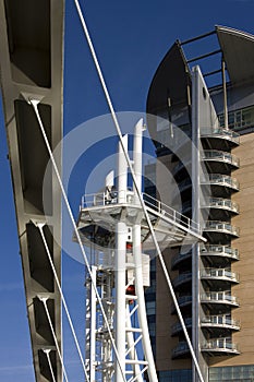 Modern Architecture - Salford Quays - Manchester - England
