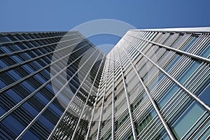 Modern architecture of skyscraper