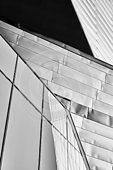 Modern architecture urban background.