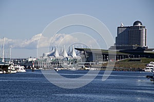 Modern architecture Vancouver waterfront