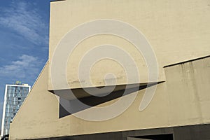 Modern Arcimboldi theatre in the Bicocca quarter, Milan photo