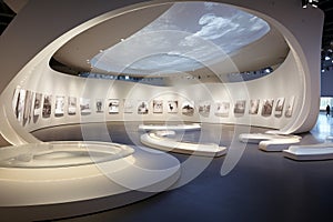 Modern Art Gallery Interior