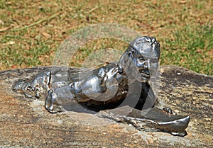 Modern art at Manly beach