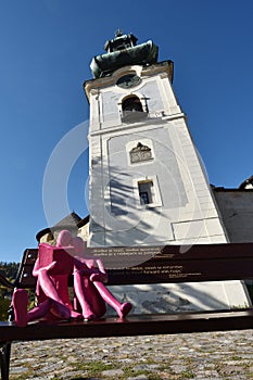 Modern Art at Old Castle, Banska Stiavnica, Slovakia, UNESCO