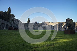 Modern art in Pompeii