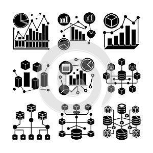 Modern Artificial Intelligence Symbols for Digital and Tech Projects photo