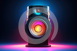 Modern Audio Equipment: Music Soundspeaker Bliss.