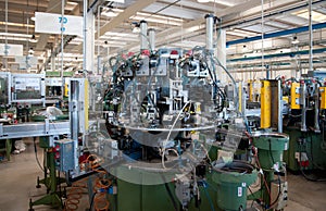 Modern automated factory plant photo