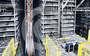 Modern automated warehouse management system
