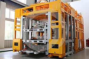 Modern automatized high rack warehouse