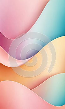 Modern background concept. Wave Background. 3d abstract shape in the form of a wave. illustration of 3d rendering