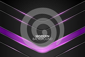 Modern background overlapped layer shape with pink gradient