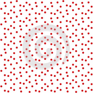 Modern background random dots seamless pattern