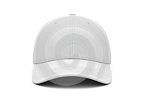 Modern baseball cap in light gray