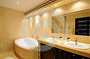 Modern bathroom