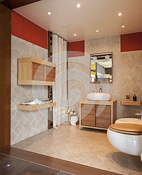 Modern bathroom