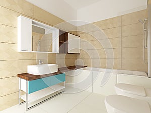 Modern bathroom