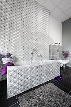 Modern bathroom interior design