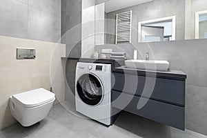 Modern bathroom interior design