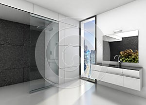 Modern bathroom