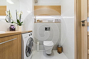 Modern bathroom interior design