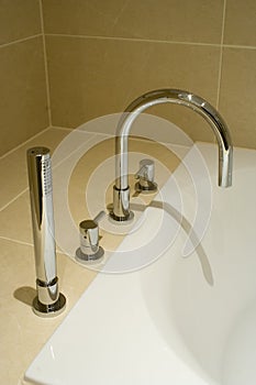 Modern bathroom taps